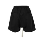 NOIR ZIP DRAWSTRING CARGO SHORTS