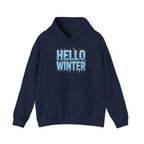 Hello Winter Winter Hoodie — Cozy Pullover Hoodie, Winter Gift | Winstar4U