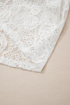 Maxine Lace Overlay Long Dress