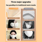 Cloud Warm Mask Winter Female Plush Cute Ear Protection Fleece-lined