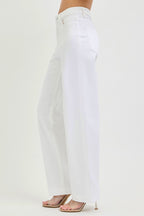 RISEN Full Size High Rise Wide Baggy Pants Plus Size