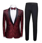 Men's Wedding Suit Set - Formal Dress Suit