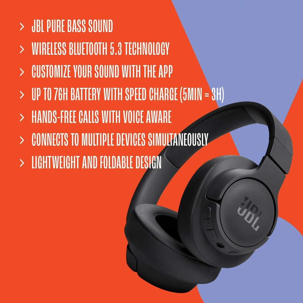Headphones JBL JBLT720BTPUR Purple