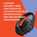 Headphones JBL JBLT720BTPUR Purple