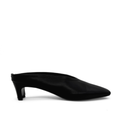 Junie Heeled Leather Mule