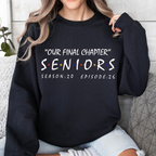 Senior Our Final Chapter Personalized Custom Graduation Shirt T509