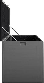Extra Large Outdoor Patio Storage Deck Box 180 Gallons