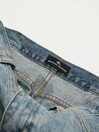 Men's Washed Relaxed Fit Baggy Jeans