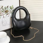 Women's Small Shoulder Bag, Versatile Magnetic Button Tote Evening Purse, Evening Bags for Women Formal