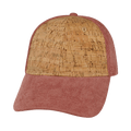 Blank - 6 Panel - Shallow Fit - Cork - Corduroy - Peach (Unisex) - Fabric Back