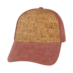 Blank - 6 Panel - Shallow Fit - Cork - Corduroy - Peach (Unisex) - Fabric Back