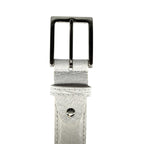 70-100-WHT ALLIGATOR Belt, White
