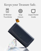Accordion Clutch Wallet
