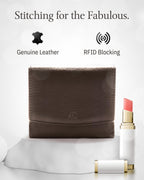Trifold Coin Wallet with ID Window