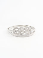 Knot Buckle Metal Belt