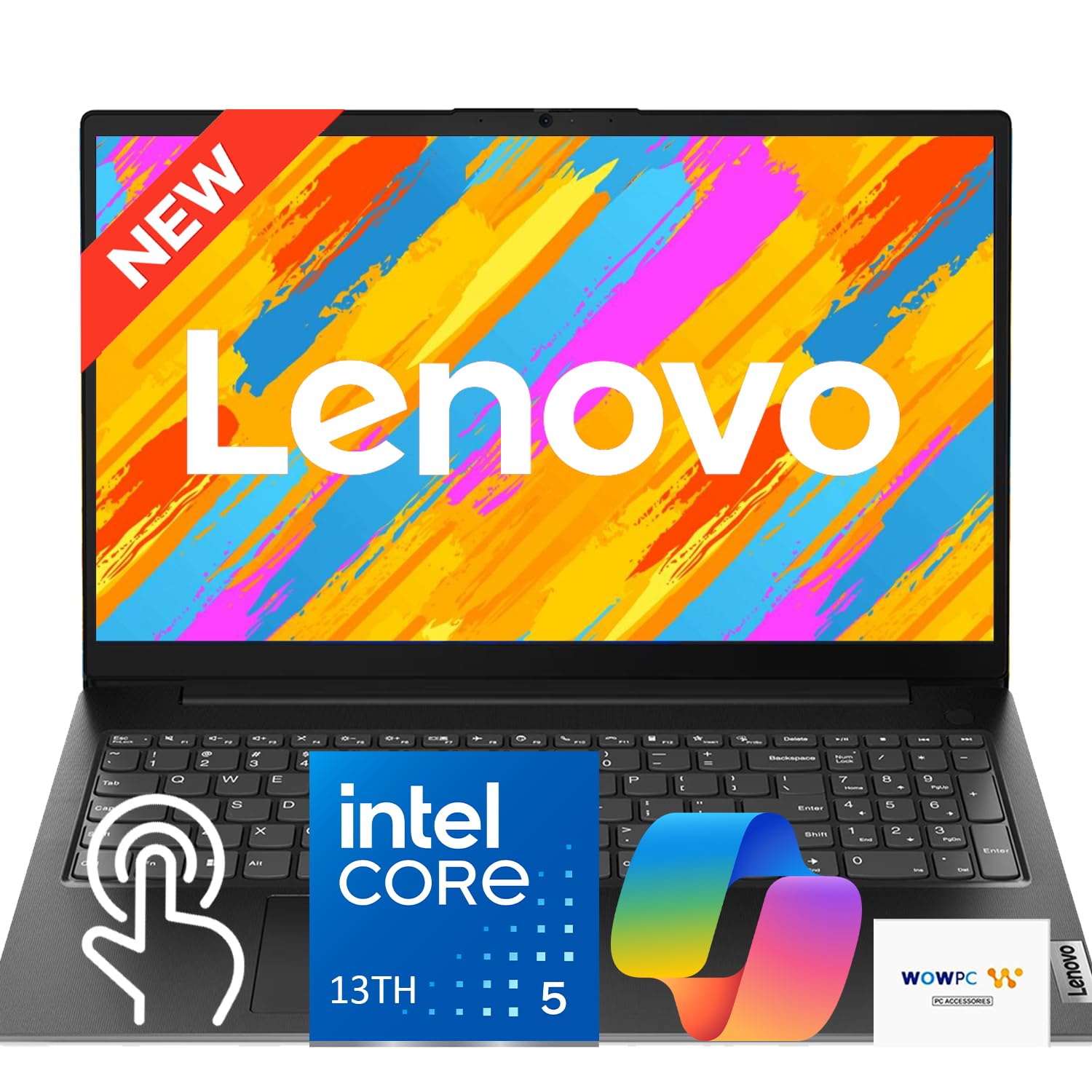 Lenovo V15 Business Laptop 2026 Edition, AMD Ryzen 3 7000-Series(Beat i7-1065G7), 15.6" FHD Display, 16GB DDR5 RAM, 256GB NVMe SSD, Wi-Fi 6, RJ-45, Dolby Audio, Windows 11 Pro, WOWPC USB, no Mouse
