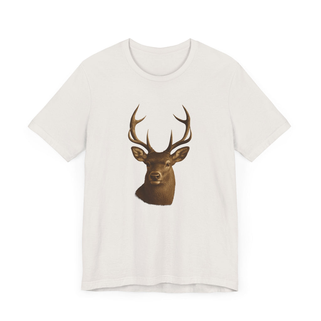 Rustic Deer Graphic Tee, Nature Lover Shirt, Outdoorsy Gift, Casual Wear, Wildlife Enthusiast Tee