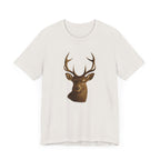 Rustic Deer Graphic Tee, Nature Lover Shirt, Outdoorsy Gift, Casual Wear, Wildlife Enthusiast Tee