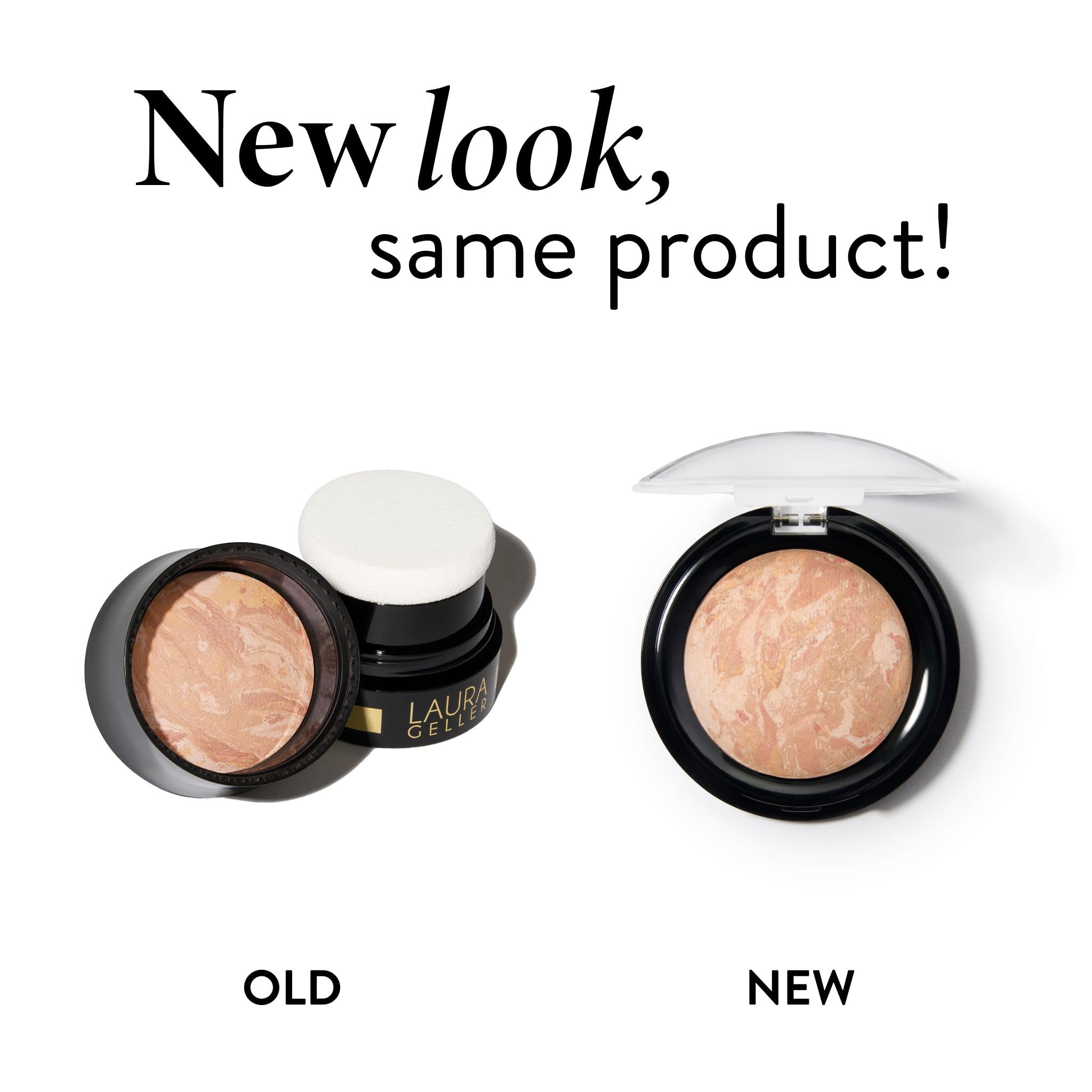 LAURA GELLER NEW YORK Award-Winning Baked Balance-n-Brighten Color Correcting Powder Foundation - Medium - Buildable Light to Medium Coverage - Demi-Matte Natural Finish