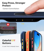 TORRAS Magnetic Shockproof for iPhone 12 Pro Case/iPhone 12 Case, [Military-Grade Drop Tested] [Compatible with MagSafe] Translucent Slim Protective Anti-Scratch, Black