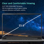Lenovo V15 Business Laptop 2026 Edition, AMD Ryzen 3 7000-Series(Beat i7-1065G7), 15.6" FHD Display, 16GB DDR5 RAM, 256GB NVMe SSD, Wi-Fi 6, RJ-45, Dolby Audio, Windows 11 Pro, WOWPC USB, no Mouse