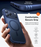 TORRAS Magnetic Shockproof for iPhone 12 Pro Case/iPhone 12 Case, [Military-Grade Drop Tested] [Compatible with MagSafe] Translucent Slim Protective Anti-Scratch, Black