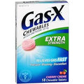 Gas-X Antigas Chewable Tablets Extra Strength Cherry 18 tabs