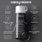 Paula's Choice SKIN PERFECTING 2% BHA Liquid Exfoliant with Salicylic Acid, Facial Polish for Enlarged Pores, Wrinkles & Fine Lines, Suitable for Blackhead-Prone Skin, Fragrance-Free