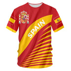 Digital Printing Couple Sports T-shirt American Football Short Sleeve