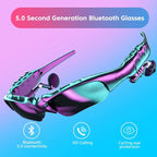 Chic Crystal Bluetooth Audio Sunglasses – Polarized UV400 Women's Fashion Eyewear