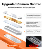TORRAS Magnetic Shockproof for iPhone 12 Pro Case/iPhone 12 Case, [Military-Grade Drop Tested] [Compatible with MagSafe] Translucent Slim Protective Anti-Scratch, Black