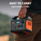 Jackery Portable Power Station Explorer 300, 293Wh Backup Lithium Battery, Solar Generator for Outdoors Camping Travel Hunting Blackout (Solar Panel Optional)