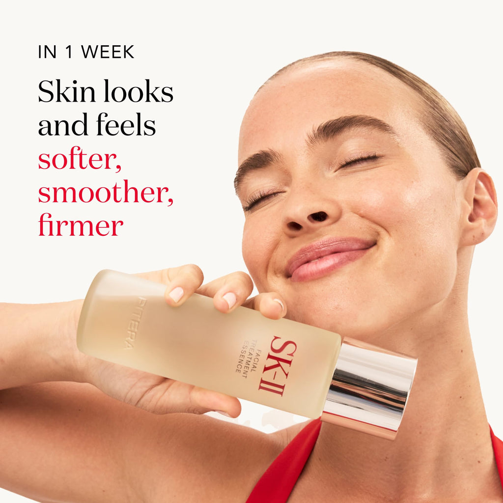 SK-II Facial Treatment Essence - Anti-Aging Essence Skincare to Help Reduce the Appearance of Fine Lines & Wrinkles - Visibly Refines Texture & Improves Firmness & Dark Spots