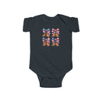 Red, White, and Blue Baby Bodysuit, Cute Infant Outfit, 4th of July Baby Clothes, Summer Baby Gift, Toddler Patriotic Apparel