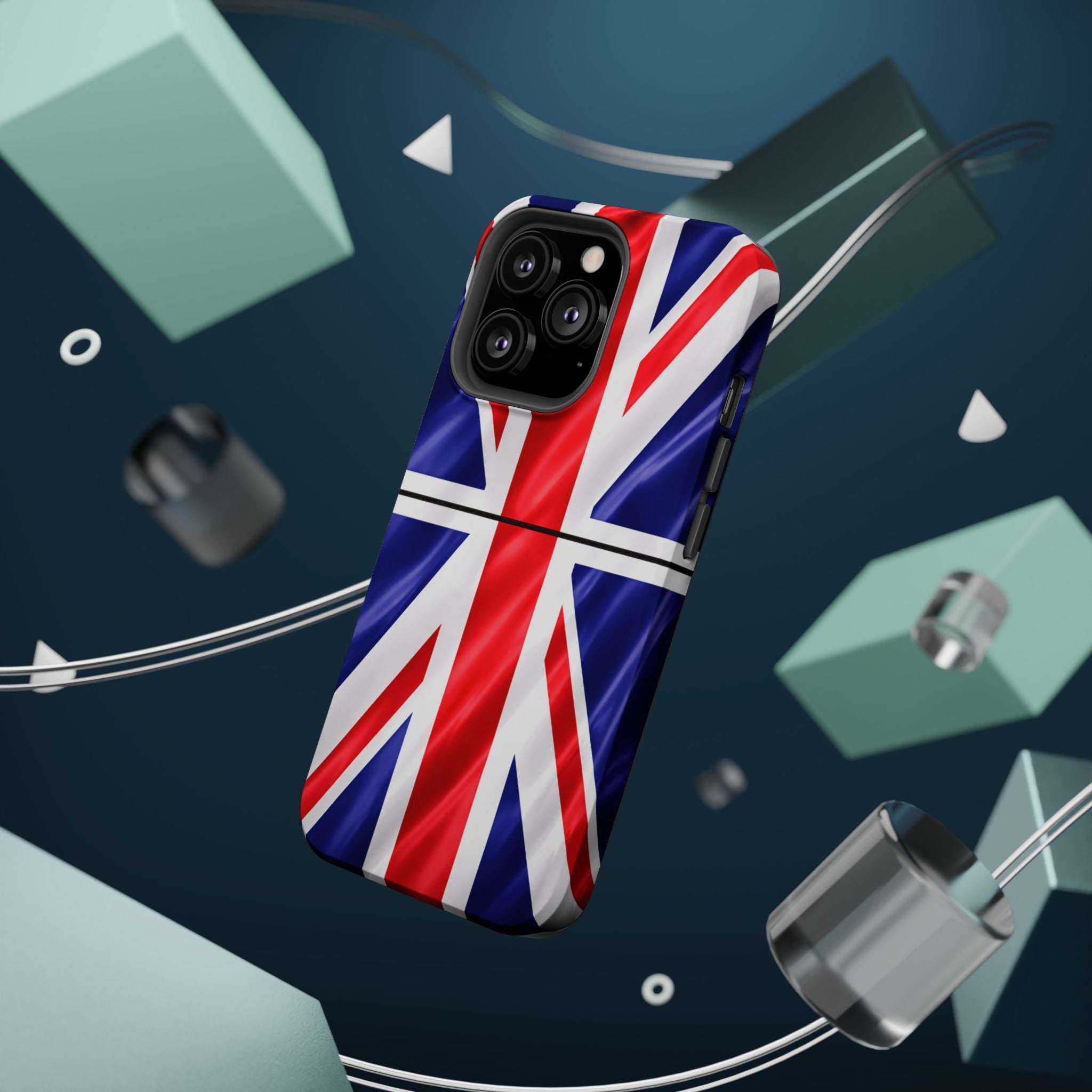 Union Jack Magnetic Impact-Resistant Phone Case