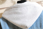 Women's Oversized Washed Denim Jacket – Hooded Loose Korean Style