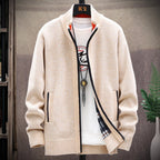 Men's Thickened Padded Jumper Cardigan Jacket (1PC)