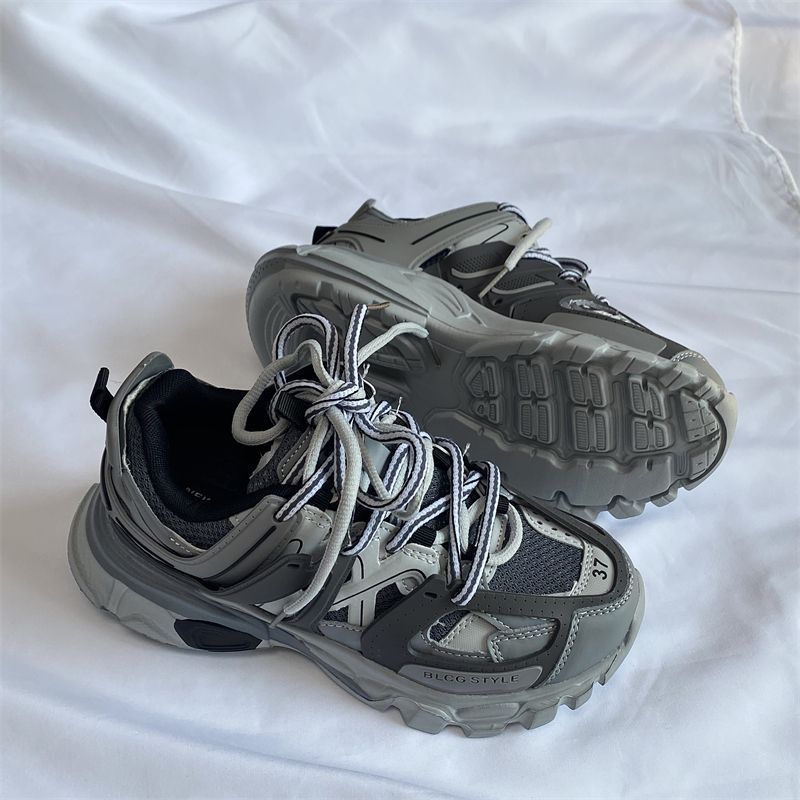 Men's Retro Chunky Sole Mesh Sneakers
