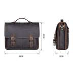 Men's Retro Casual Leather Business Briefcase