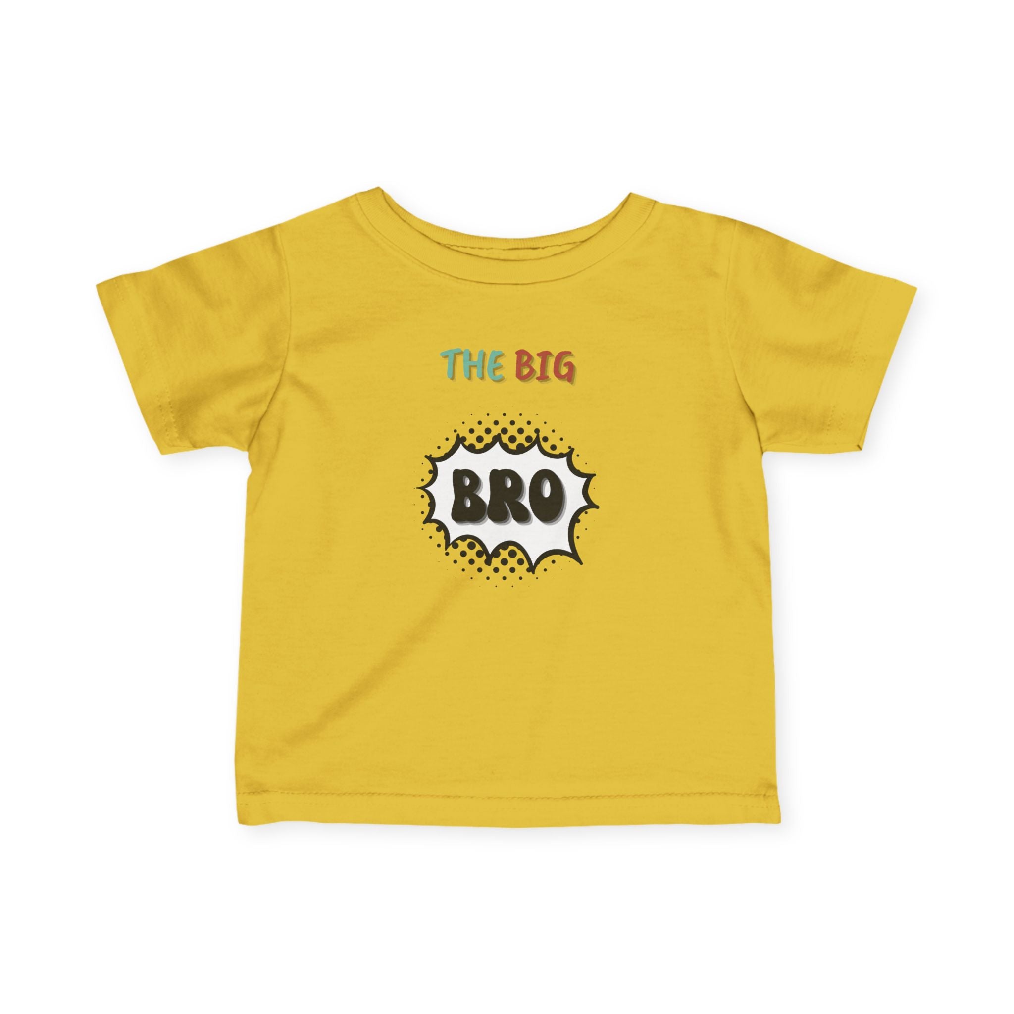 Big Brother Infant Tee, Cute Baby Shirt, Sibling Announcement Gift, Baby Shower Outfit, Toddler Tee for New Brothers