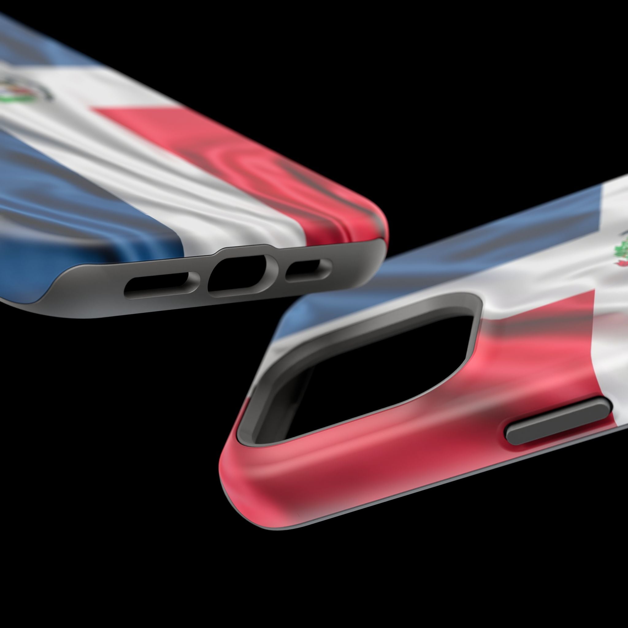Dominican Republic Flag Magnetic Impact Resistant Phone Case
