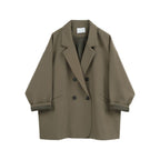 Korean Style Thin Looking Fashion Ins Vintage Blazer