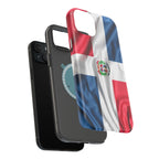 Dominican Republic Flag Magnetic Impact Resistant Phone Case