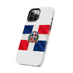 Dominican Flag Tough Phone Case Protective Patriotic Phone Cover