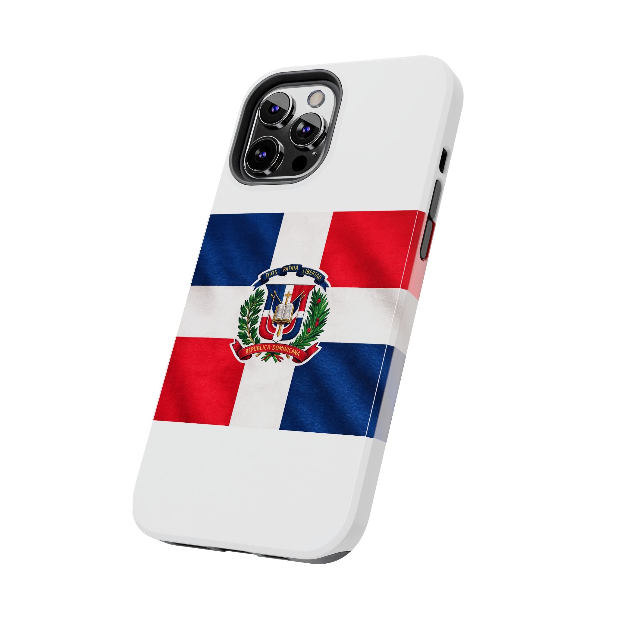 Dominican Flag Tough Phone Case Protective Patriotic Phone Cover