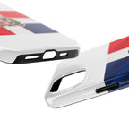 Dominican Flag Tough Phone Case Protective Patriotic Phone Cover