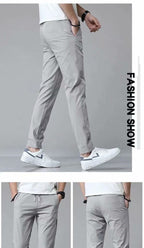 Men’s Straight Leg Sweats – Lightweight, Casual, Korean-Inspired Comfort