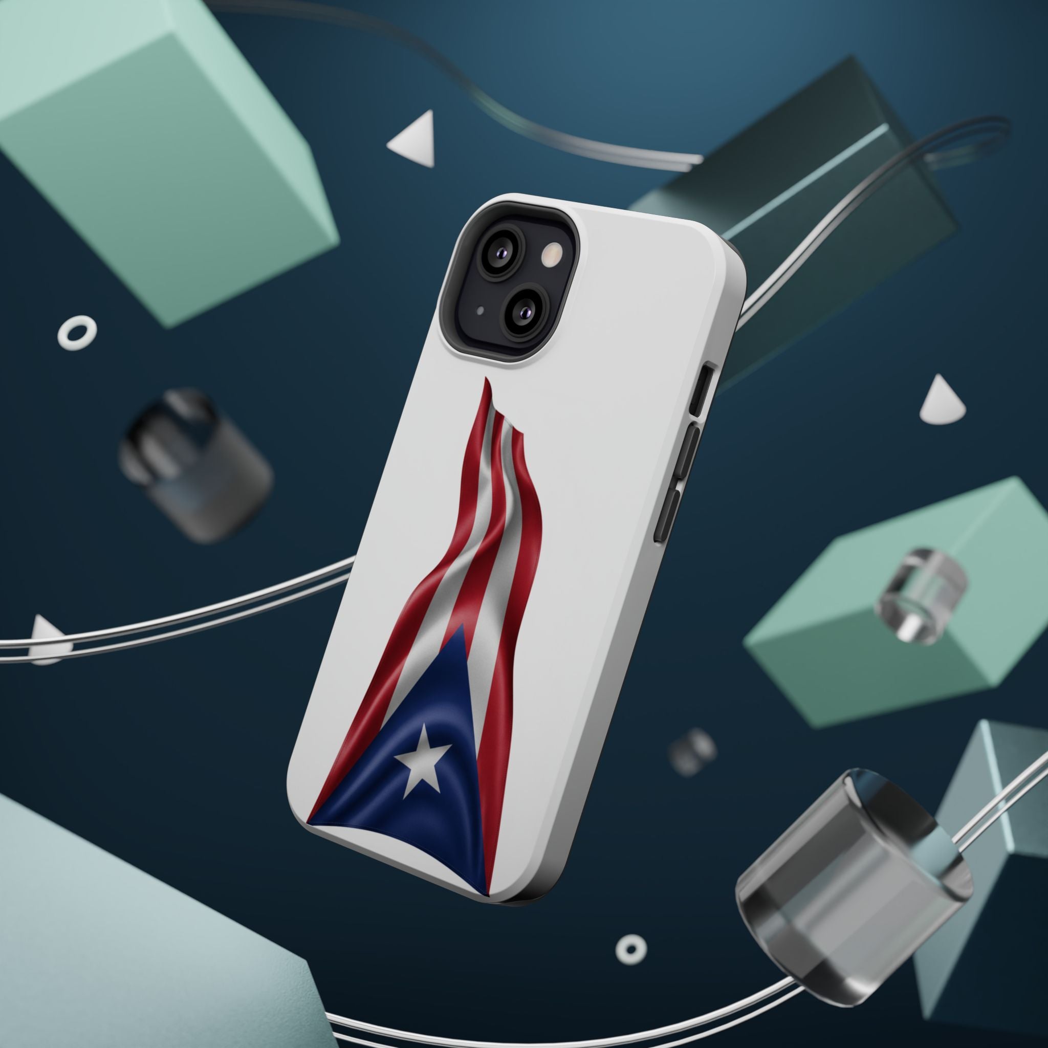 Puerto Rico Flag Magnetic Impact Resistant Phone Case