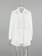 Button Up Shirt and Shorts Set