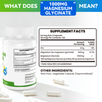 Magnesium Glycinate  – 240 Capsules – High Absorption Magnesium Supplement  – Gentle on Stomach – Made in USA